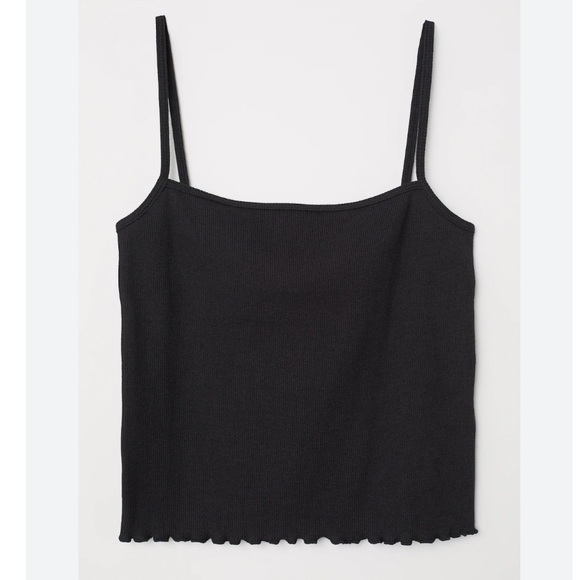 H&M Tops - H&M Divided Short Strappy Top